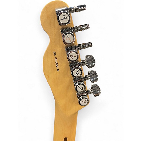 Used Fender Pale moon ebony telecaster Trans Black Solid Body Electric Guitar