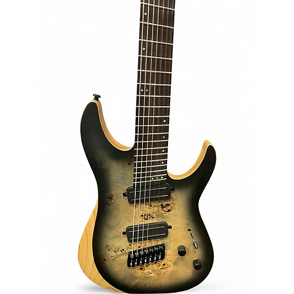 Used Schecter Guitar Research Reaper 7 Sky Burst Solid Body Electric Guitar