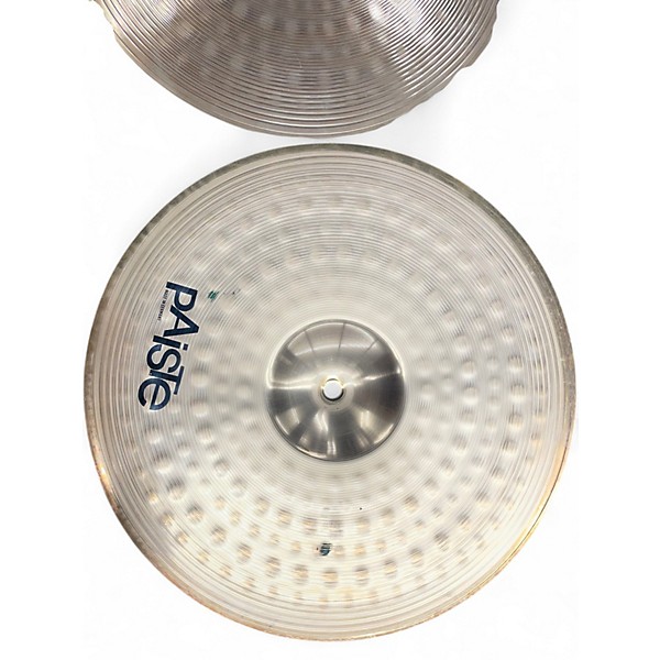 Used Paiste 14in Bronze 201 Pair Cymbal