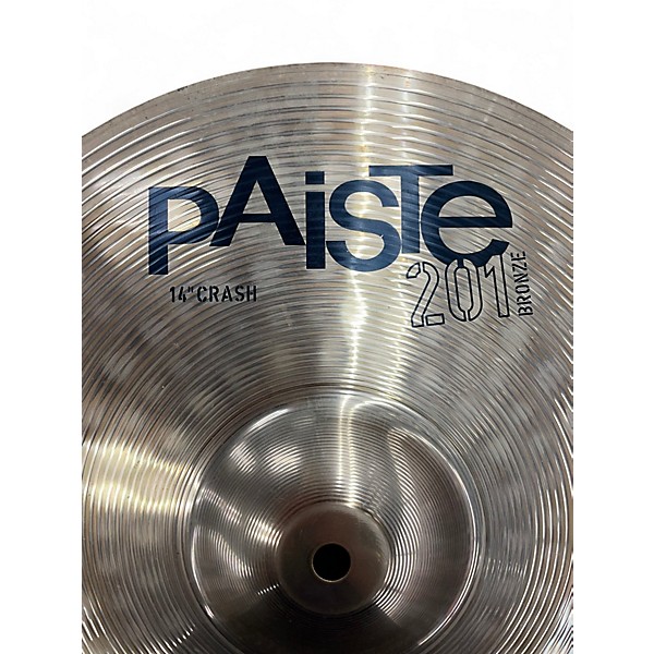 Used Paiste 14in Bronze 201 Cymbal