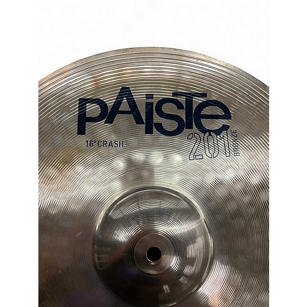 Used Paiste 16in Bronze 201 Cymbal