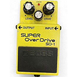 Used BOSS SD1 Super Overdrive Effect Pedal