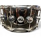Used DW 6.5X14 Collector's Series Snare BLACK NICKEL Drum