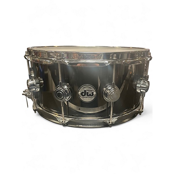 Used DW 6.5X14 Collector's Series Snare BLACK NICKEL Drum