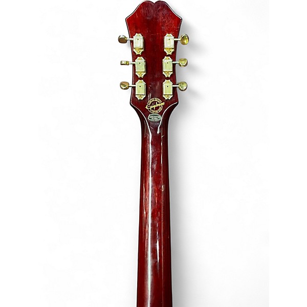 Used Epiphone Riviera P93 Wine Red Hollow Body Electric Guitar