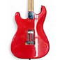 Used Squier Bullet Stratocaster Fiesta Red Solid Body Electric Guitar