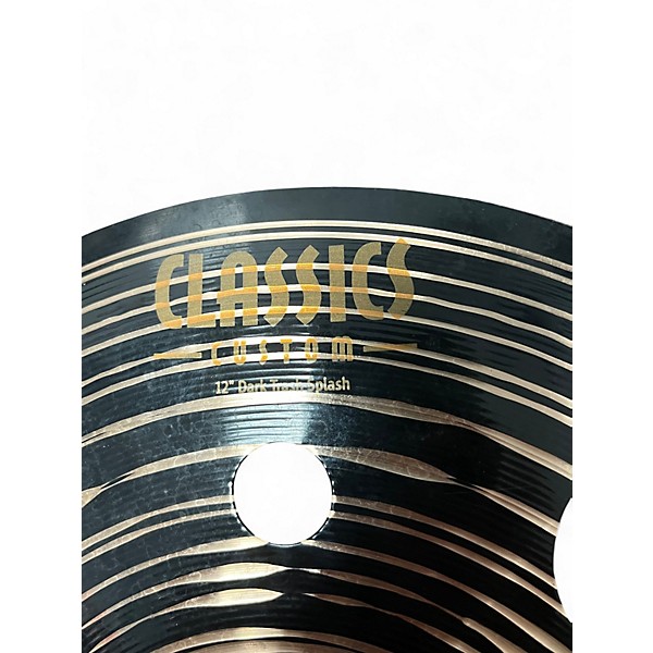 Used MEINL 12in Classics Dark Trash Splash Cymbal