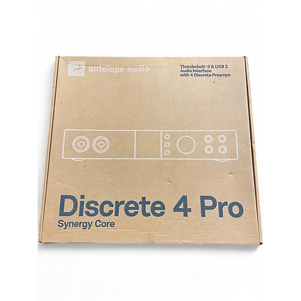 Used Antelope Audio Discrete 4 Pro Audio Interface