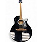 Used Fender FA-135CE Black Acoustic Electric Guitar