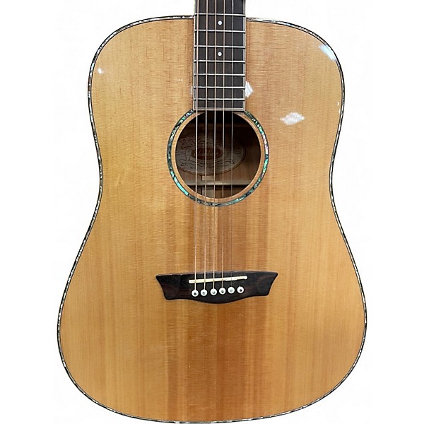 Used Washburn WD15S Natural Acoustic Guitar