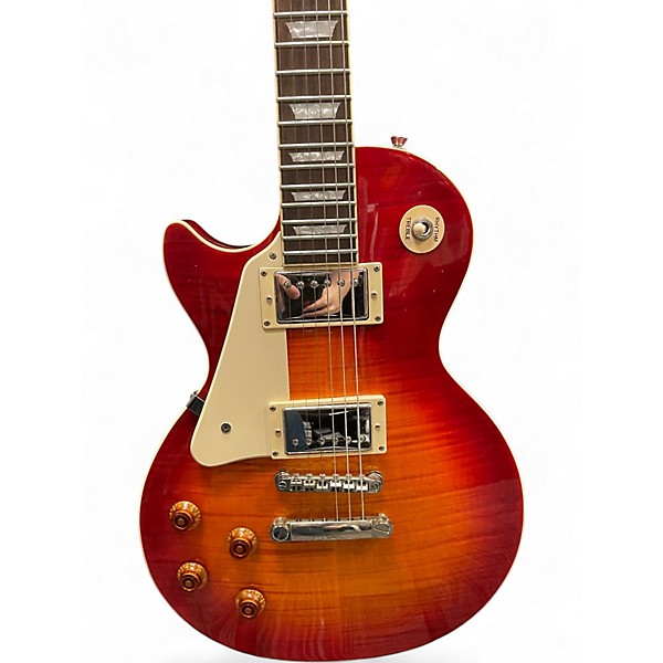 Used Epiphone Les Paul Standard Left Handed Heritage Cherry Sunburst Electric Guitar