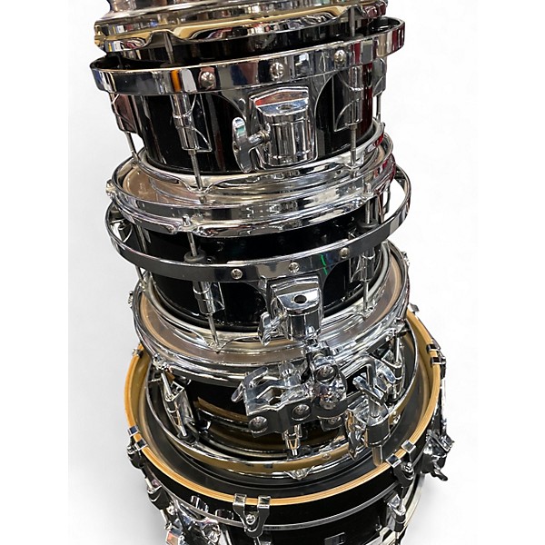 Used Taye Drums 5 Piece GoKit Black Drum Kit