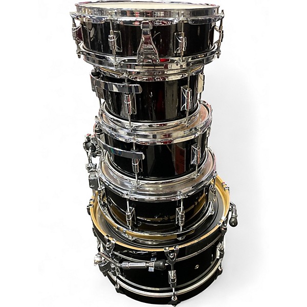 Used Taye Drums 5 Piece GoKit Black Drum Kit