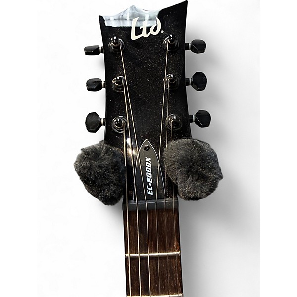 Used ESP LTD EC200DX Blue Burst Solid Body Electric Guitar