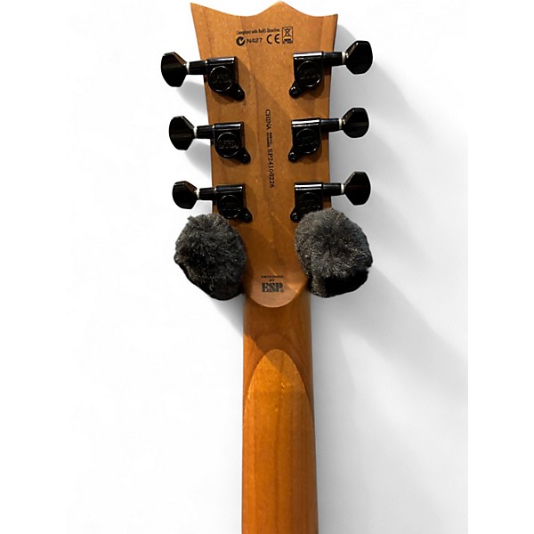 Used ESP LTD EC200DX Blue Burst Solid Body Electric Guitar