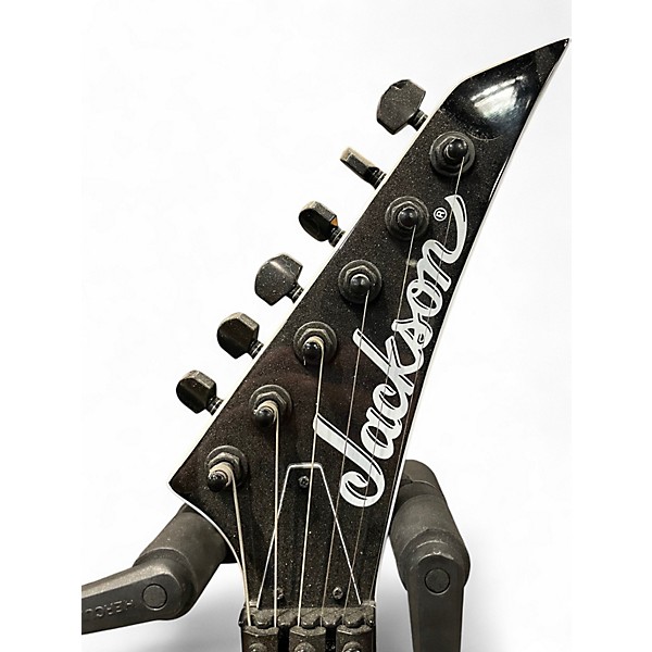 Used Jackson JS34Q Dinky Silver Burst Solid Body Electric Guitar