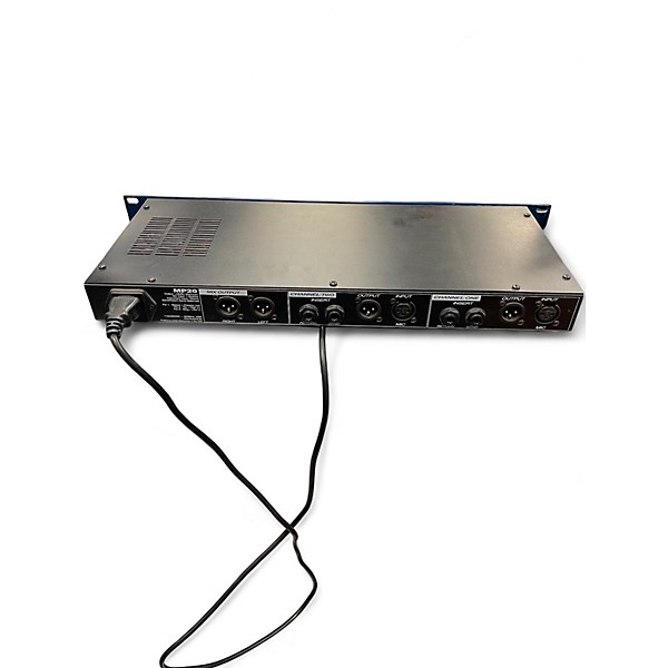 Used PreSonus MP20 TWO CHANNEL DUAL SERVO MIC PRE Microphone Preamp