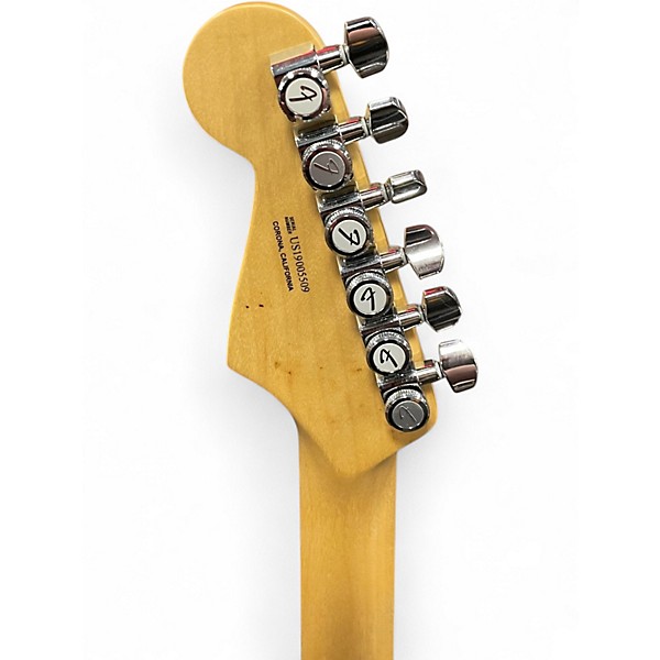 Used Fender American Elite Stratocaster HSS Shawbucker Olympic Pearl Solid Body Electric Guitar