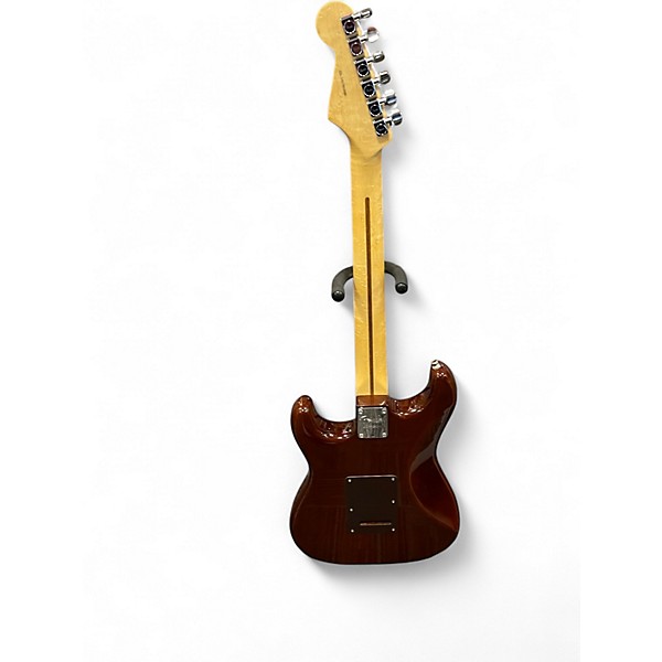 Used Fender LTD SHEDUA TOP STRAT Natural Solid Body Electric Guitar