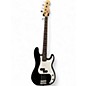Used Squier Affinity Series P Bass Black Electric Bass Guitar