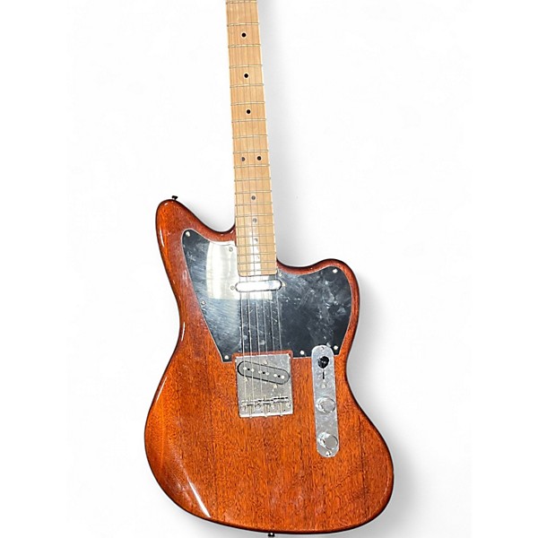 Used Squier Paranormal Series Natural Solid Body Electric Guitar