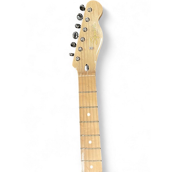 Used Squier Paranormal Series Natural Solid Body Electric Guitar