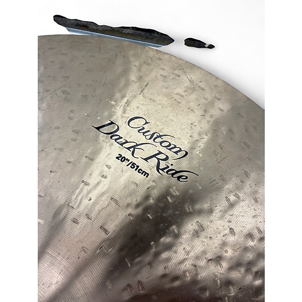 Used Zildjian 20in K Custom Dark Ride Cymbal