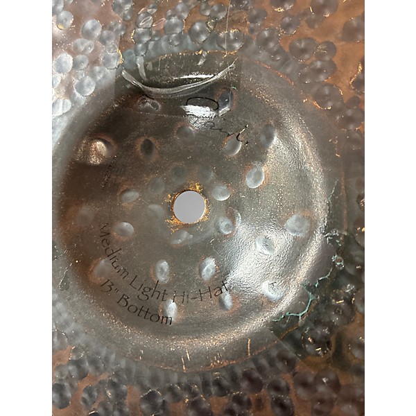 Used Paiste 13in Traditional Medium Light Bottom Hi-Hat Cymbal