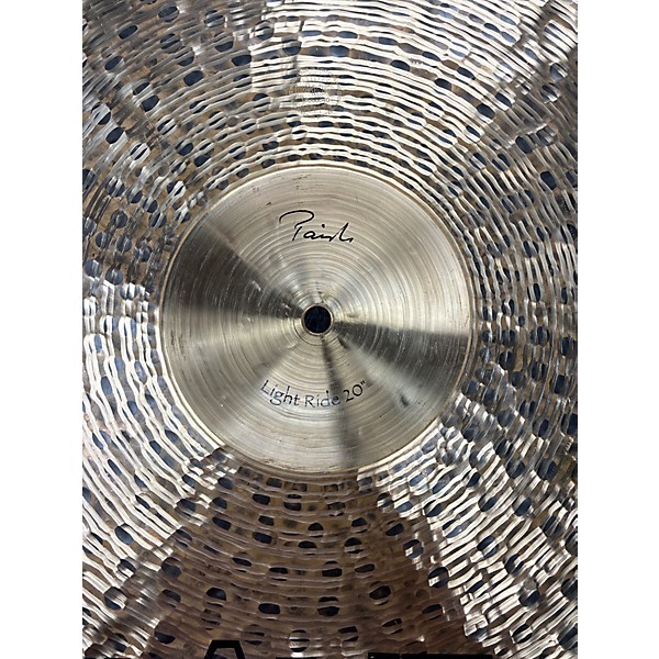 Used Paiste 20in Traditional Ride Light Cymbal