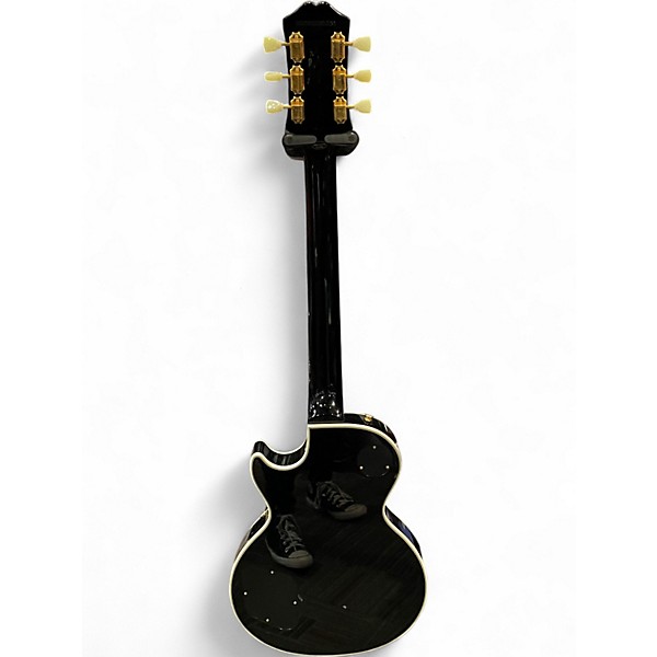 Used Epiphone Les Paul Custom P-90 Black Solid Body Electric Guitar