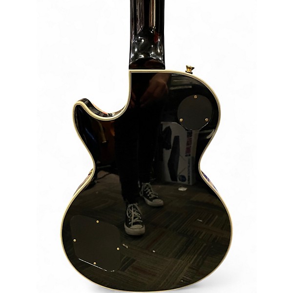 Used Epiphone Les Paul Custom P-90 Black Solid Body Electric Guitar