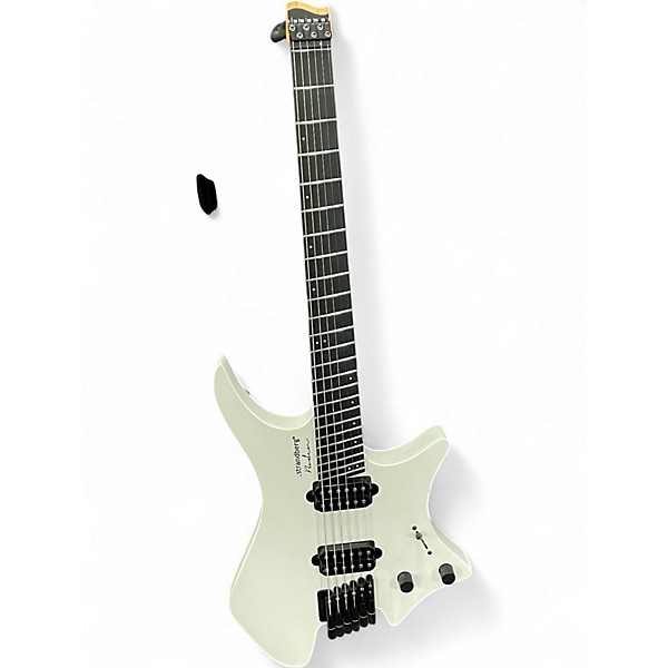 Used strandberg Boden Metal NX 6 White Granite Solid Body Electric Guitar