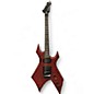 Used B.C. Rich Stranger Things Warlock NJ Series Red Crackle Solid Body Electric Guitar thumbnail