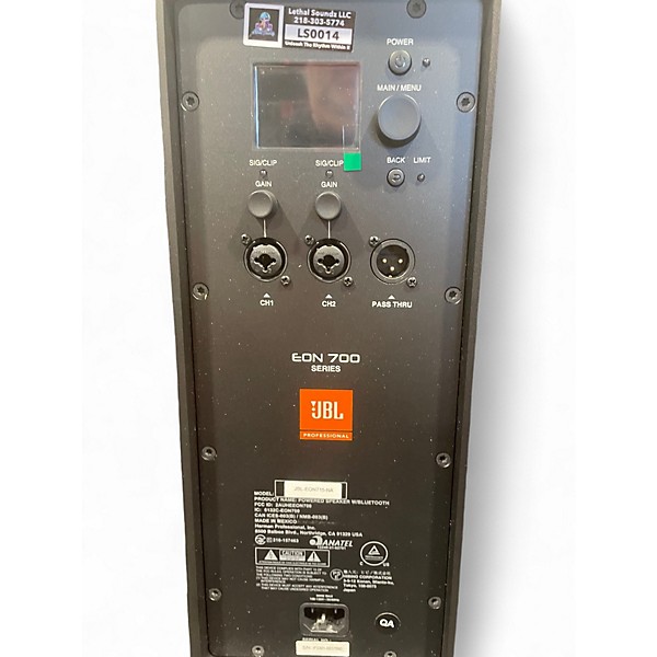 Used JBL EON 700 Powered Speaker