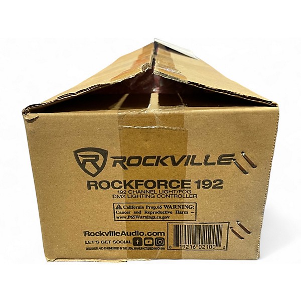 Used Rockville ROCKFORCE 192 Lighting Controller