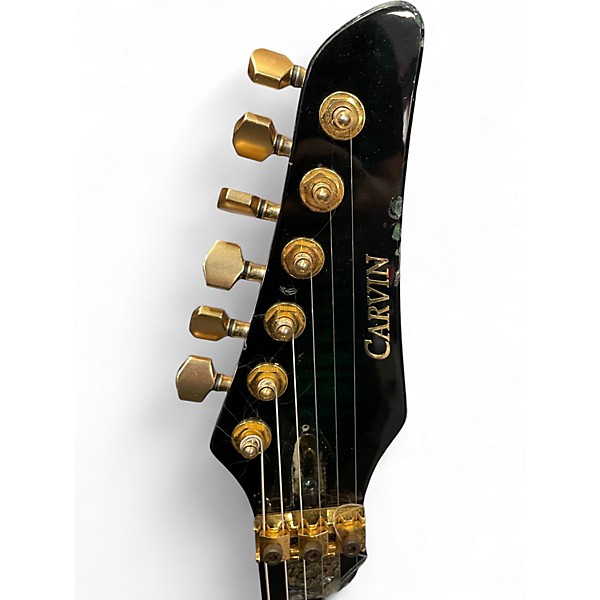 Used Carvin DC400 Green Burst Solid Body Electric Guitar