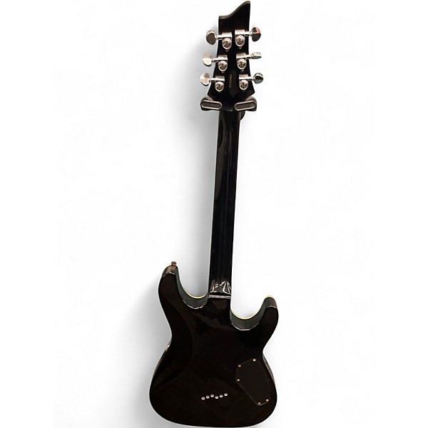 Used Schecter Guitar Research C1 Plus Black Solid Body Electric Guitar