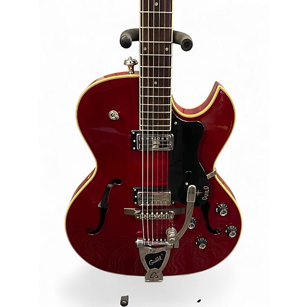 Used Guild Starfire III red Hollow Body Electric Guitar