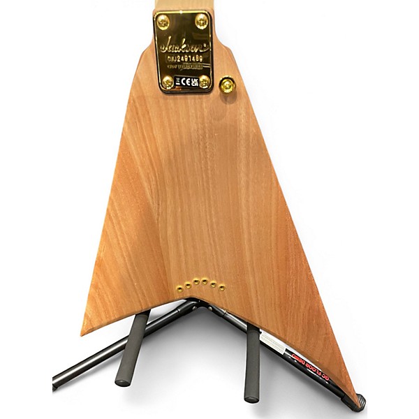 Used Jackson JS32 Randy Rhoads Natural Oil Solid Body Electric Guitar