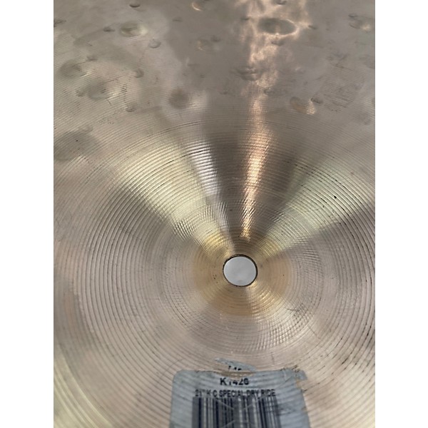Used Zildjian 21in K Custom Special Dry Ride Cymbal