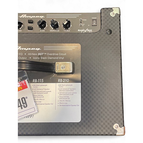 Used Ampeg RB115 Bass Combo Amp