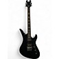 Used Schecter Guitar Research SYNYSTER DELUXE Black Solid Body Electric Guitar thumbnail