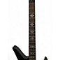 Used Schecter Guitar Research SYNYSTER DELUXE Black Solid Body Electric Guitar