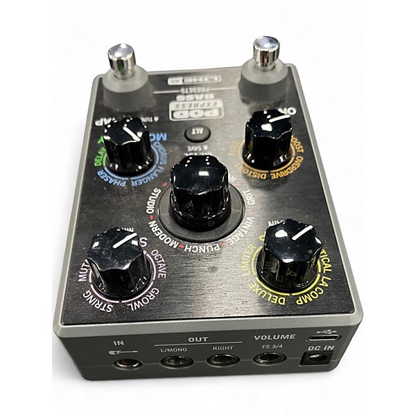 Used Line 6 Pod Express BASS Amp Modeler Bass Effect Pedal