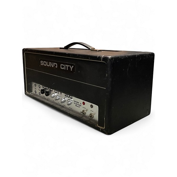 Vintage 1960s Sound City 200 Mark 3 Tube Bass Amp Head