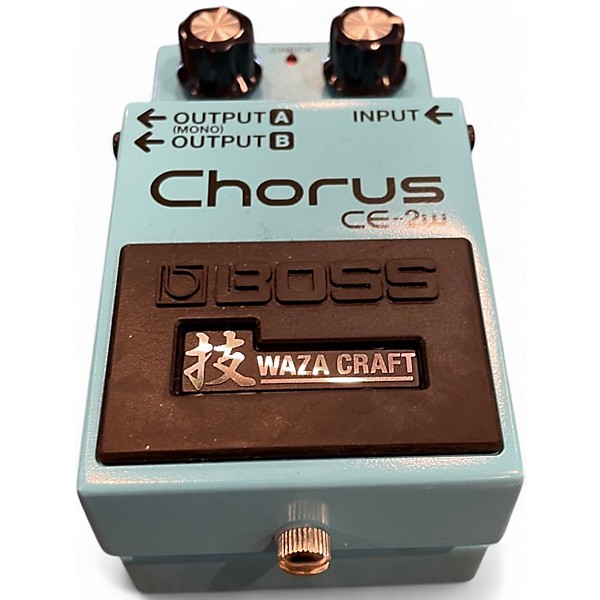 Used BOSS CE2W Waza Craft Chorus Effect Pedal