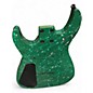 Used Jackson JS22-7 Dinky 7 String Splatter Green Solid Body Electric Guitar