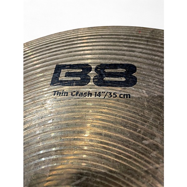 Used SABIAN 14in B8 Thin Crash Cymbal