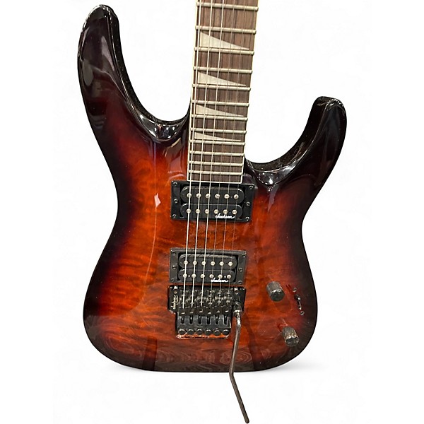 Used Jackson JS Series Dinky JS20 Tobacco Burst Solid Body Electric Guitar