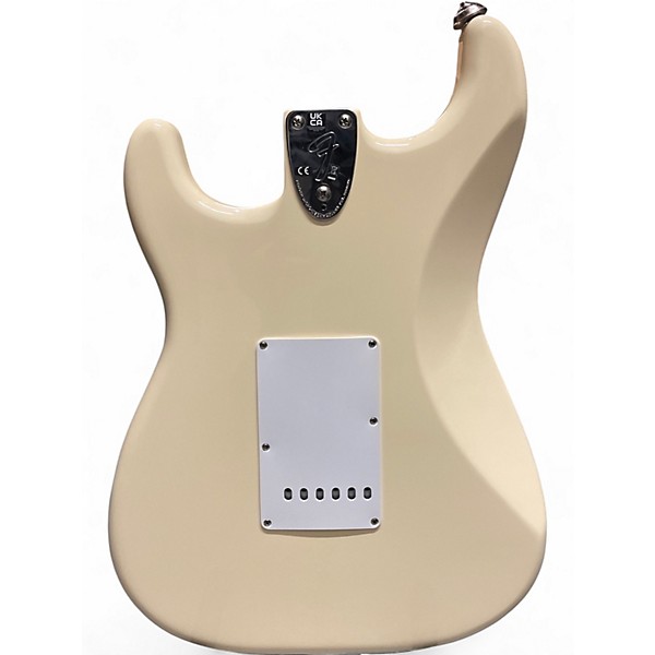 Used Fender Ritchie Blackmore Signature Stratocaster White Solid Body Electric Guitar
